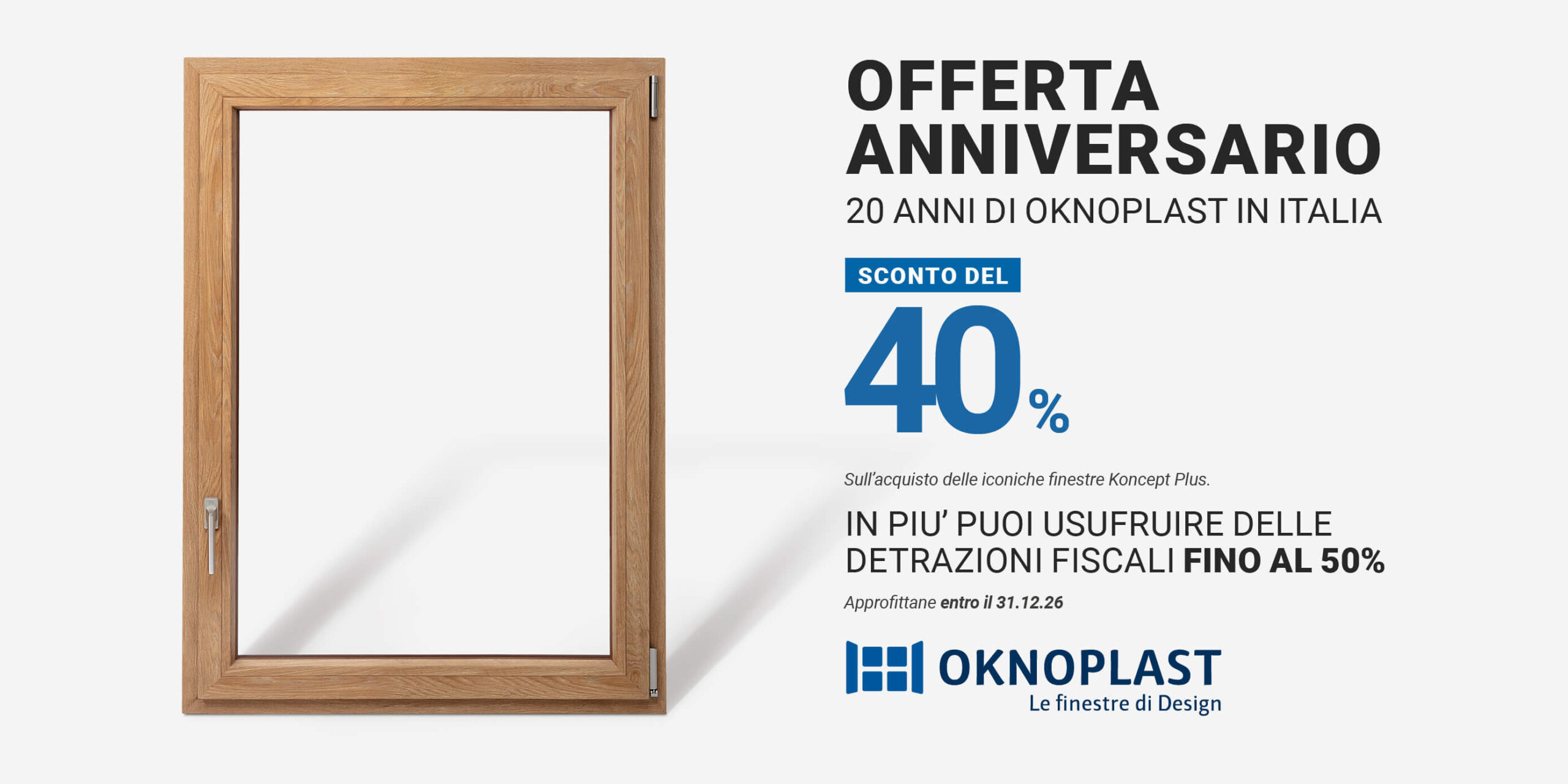 Offerta anniversario 1 - 31.12 Home